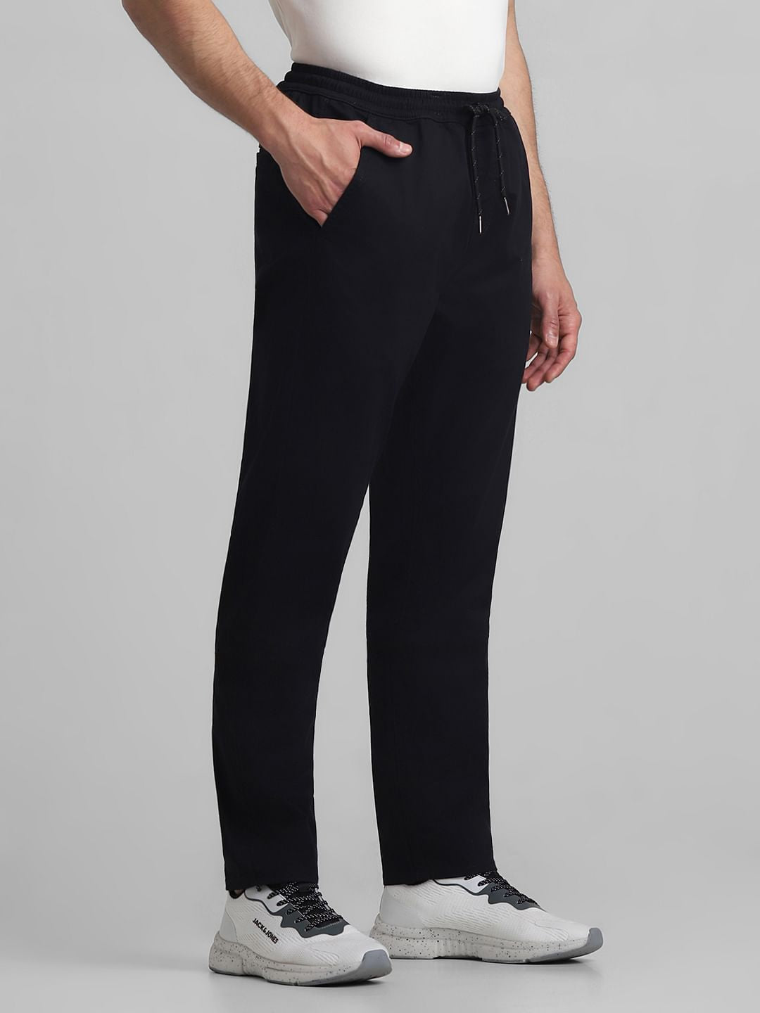 Jack&jones Style And Co Sweatpants Black Mid Rise Casual Pants