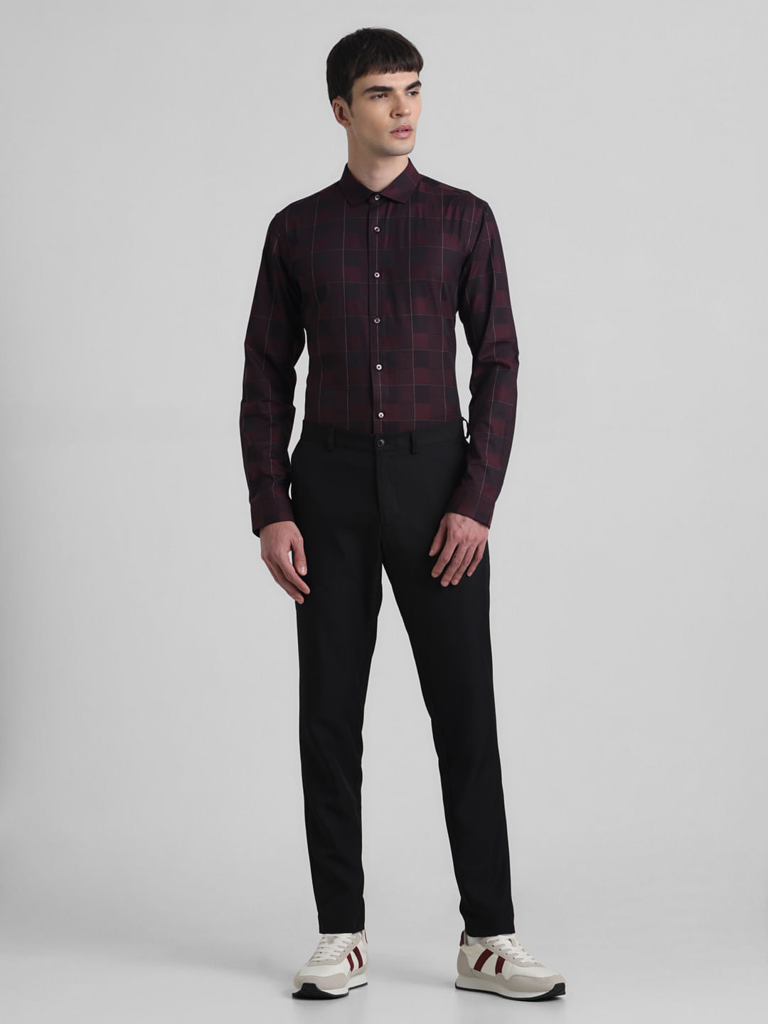 Ben Sherman Heren Dobby Formal Overhemden met lange mouwen Blauw Ben Sherman Heren Dobby Formal Overhemden met lange mouwen Blauw